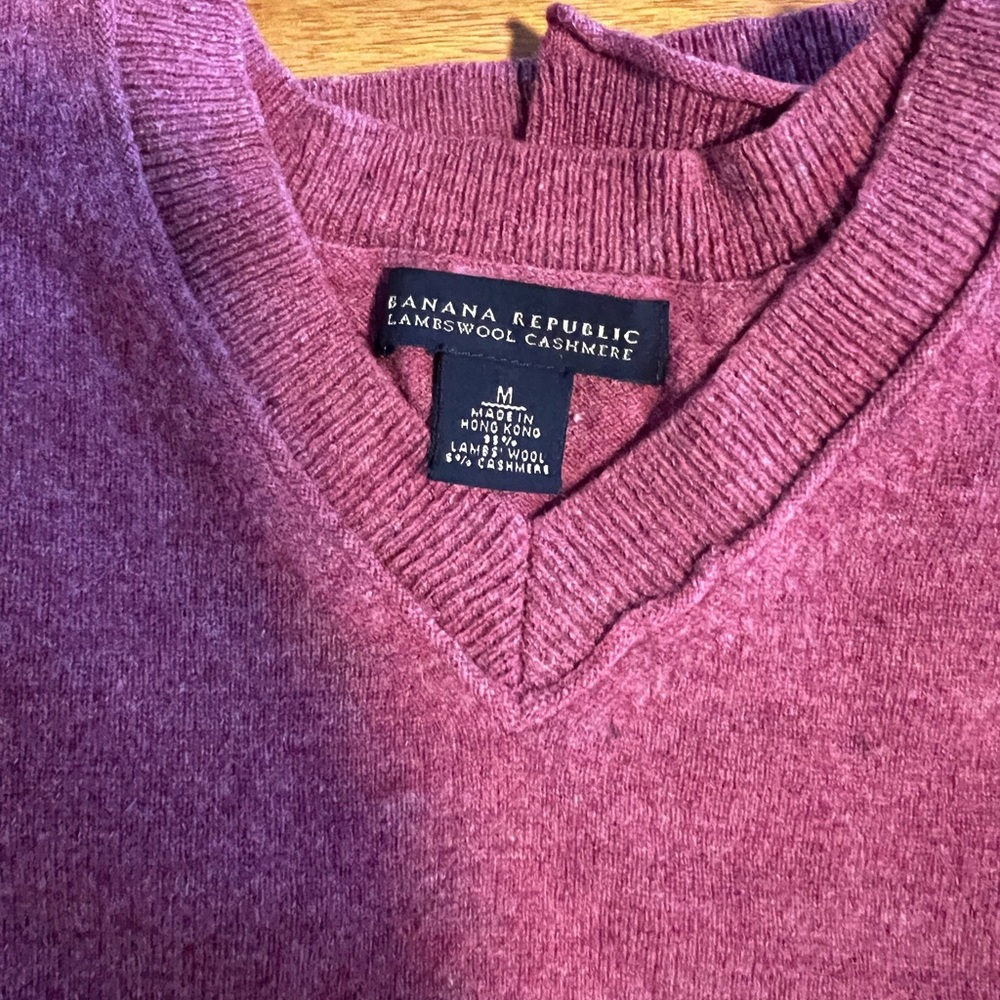 Banana Republiclic Lambs wool & cashmere sweater M